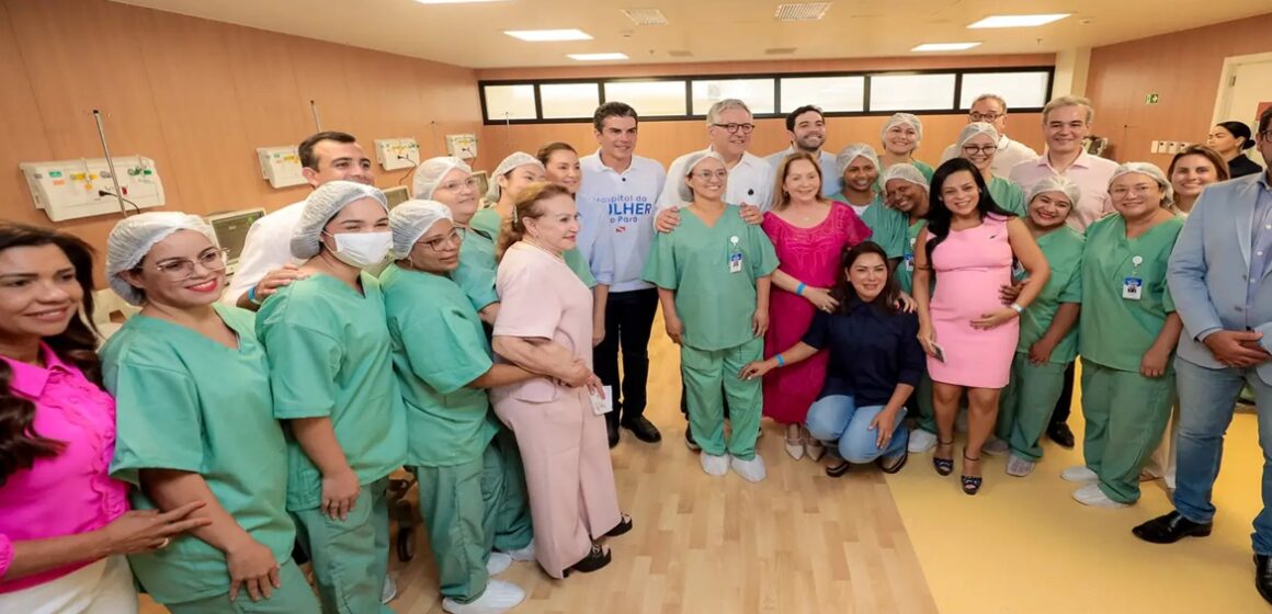 Primeiro hospital público do Norte com atendimento exclusivo para mulheres é entregue em Belém