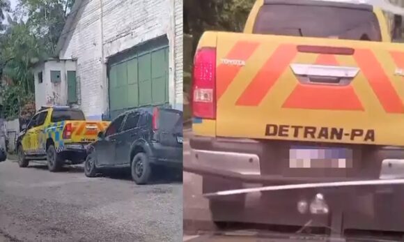 Agende do Detran – PA que danificou carro de mulher é afastado