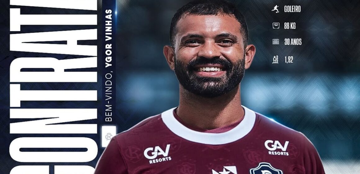 Remo anuncia goleiro e atacante no último dia de transferências