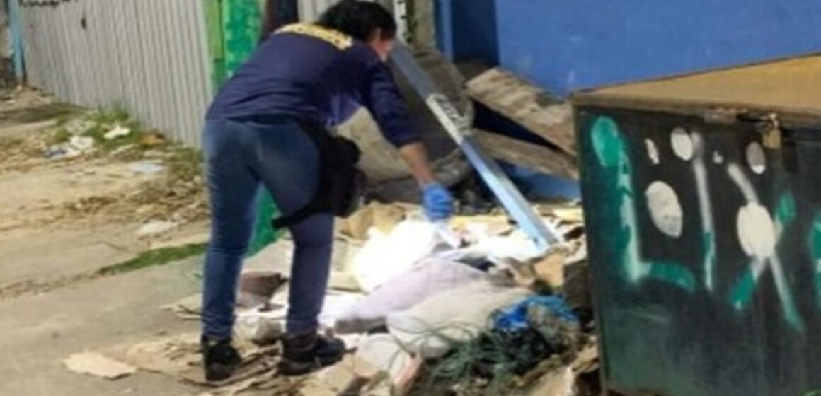 Em Manaus, criança recém-nascida é encontrada morta e amarrada em uma lixeira