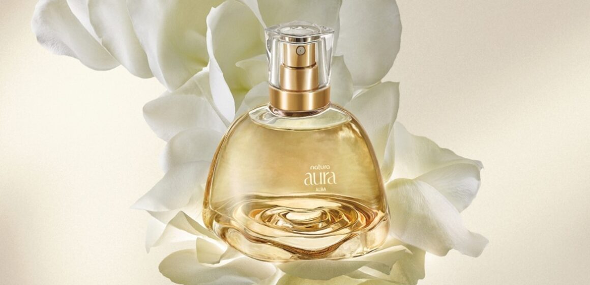 Natura lança Natura Aura Alba, perfume com ingrediente inédito na perfumaria mundial
