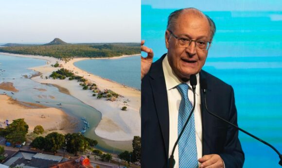 “O lugar mais bonito do Brasil”, diz Geraldo Alckmin sobre Alter do Chão