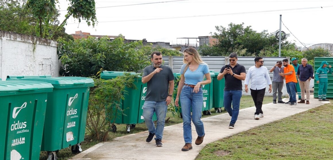 Primeiro Ecoponto de Belém já recebe resíduos e detritos na capital paraense