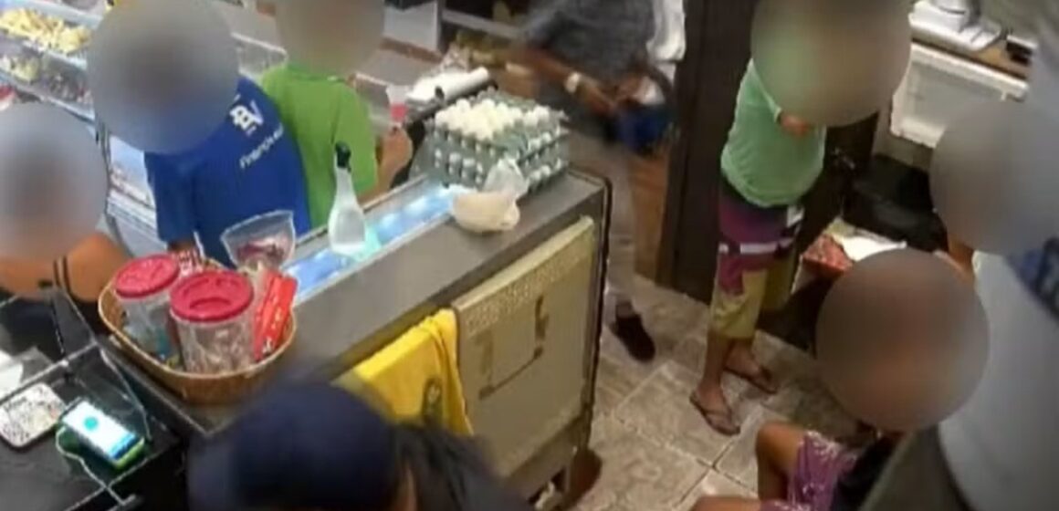 Criminosos fortemente armados invadem padaria em Belém e rendem empregados e clientes
