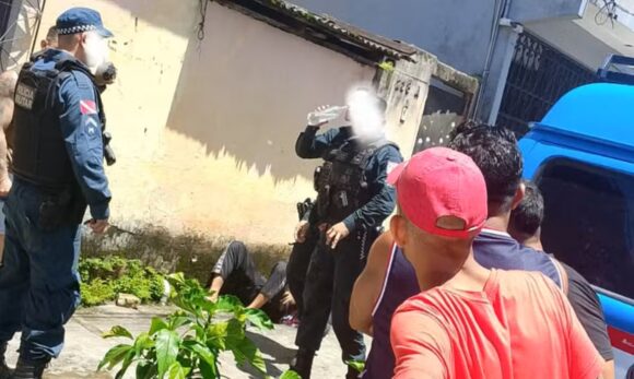 Morre em Belém durante troca de tiros com a PM, um suspeito de assaltar frigorífico