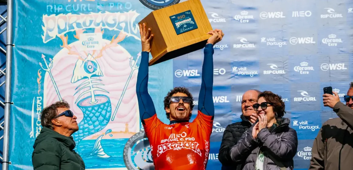 Yago Dora derrota Italo Ferreira e fatura etapa de Peniche na WSL
