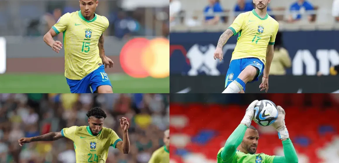 João Gomes, Beraldo, Éderson e Weverton são convocados para seleção