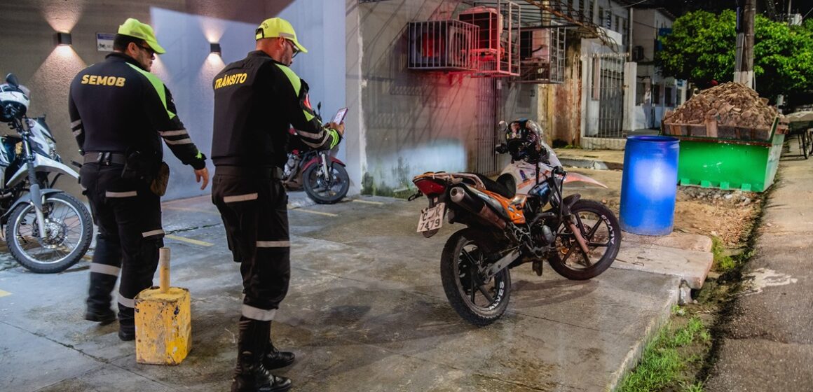 Prefeitura intensifica fiscalização de trânsito no bairro da Pedreira com operação “Belém em Ordem”