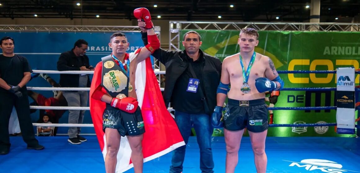 Cinturões, troféu por equipe e 23 medalhas são conquistadas por paraenses na Copa Brasil de Muay Thai