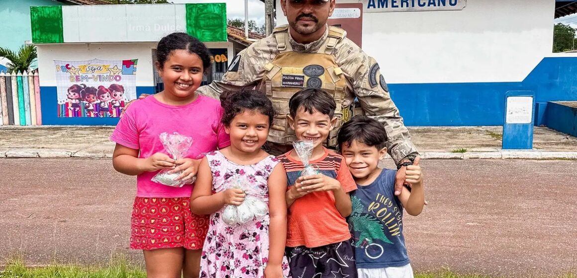 Dois mil ovos de Páscoa foram entregues pela Seap para crianças e famílias carentes no Pará