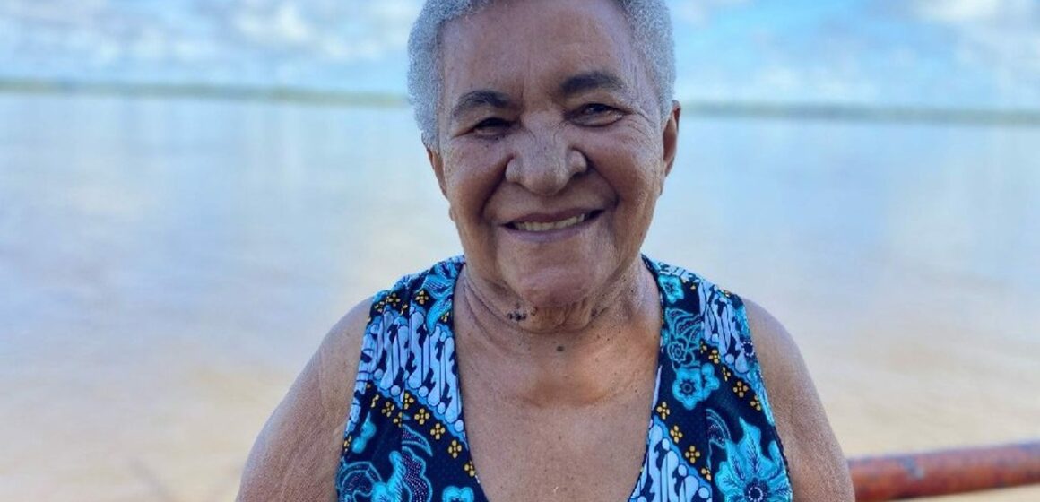 Terezinha Rodrigues Sales, a mulher que construiu a primeira barraca da Praia do Tucunaré em Marabá
