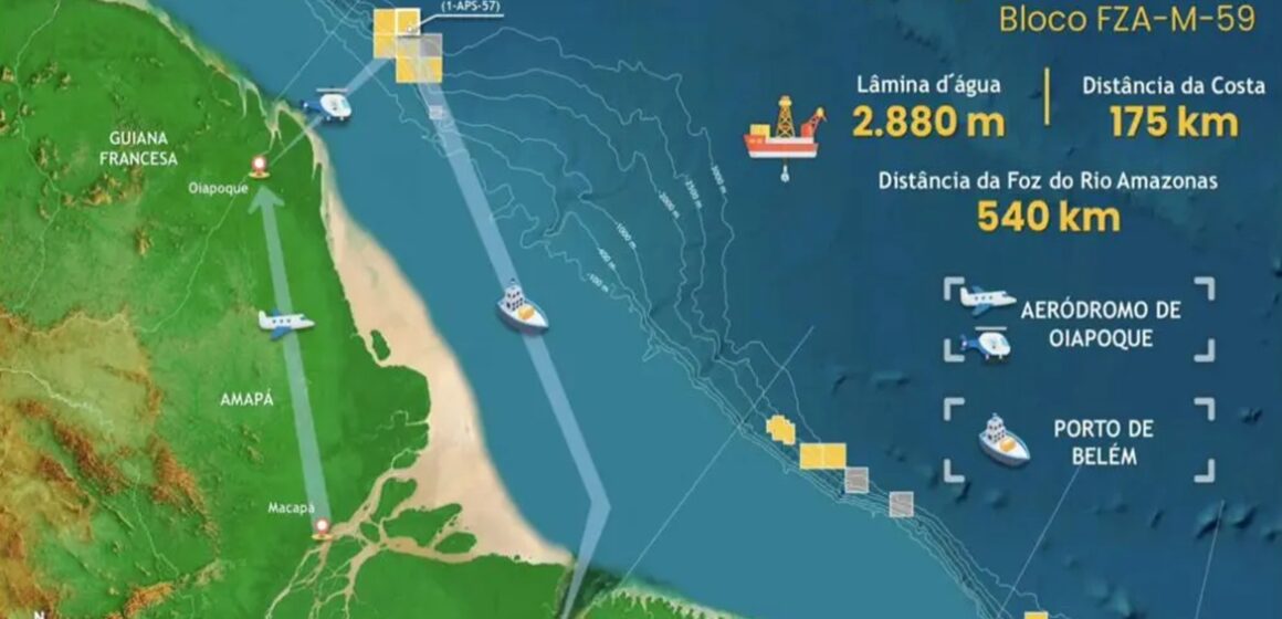 Confirmação de 47 blocos da foz do Amazonas no próximo leilão é informada pela ANP