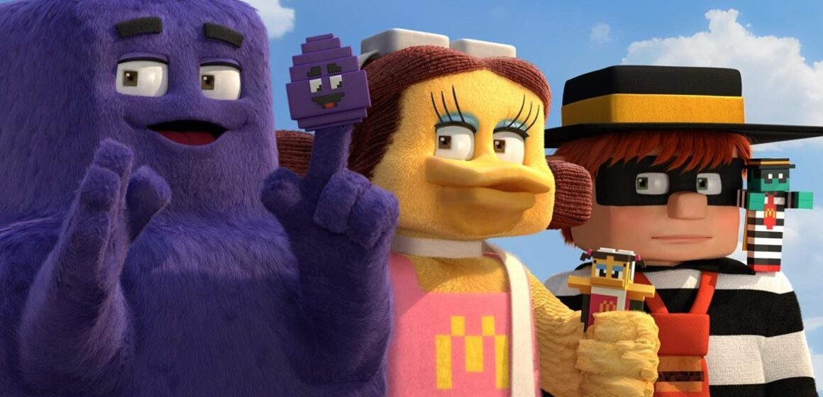 McDonald’s lança campanha inspirada em “Um Filme Minecraft” com brindes exclusivos
