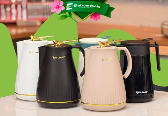 Ganhe na Eletromóveis uma garrafa térmica