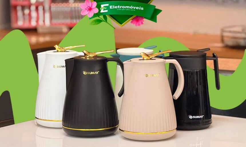 Ganhe na Eletromóveis uma garrafa térmica