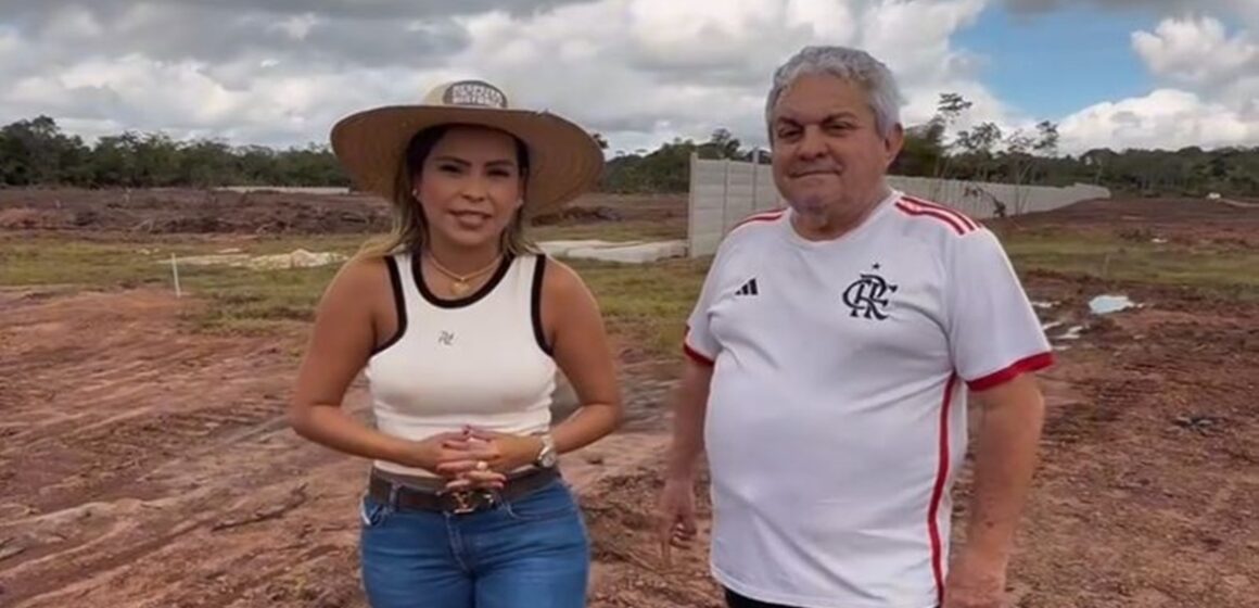 Prefeita Patrícia visita espaço onde será o Centro e Polo Comercial