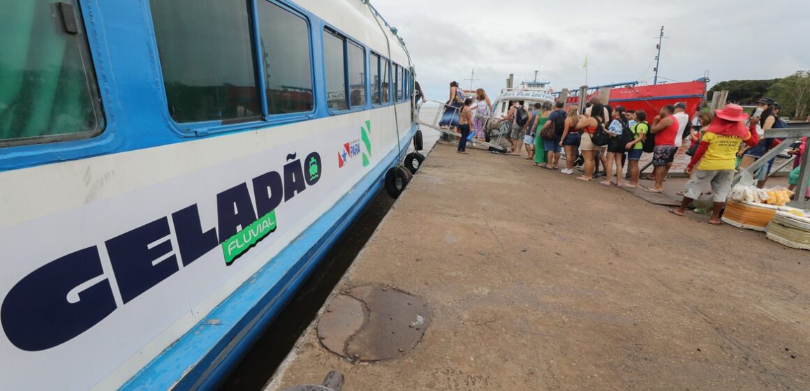 Geladão Fluvial realiza primeira viagem para Cotijuba