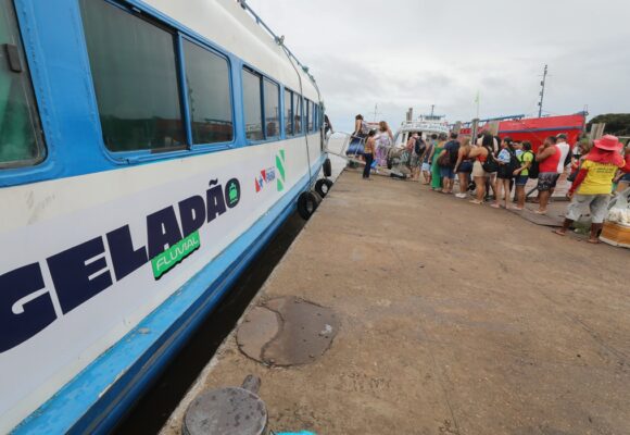 Geladão Fluvial realiza primeira viagem para Cotijuba