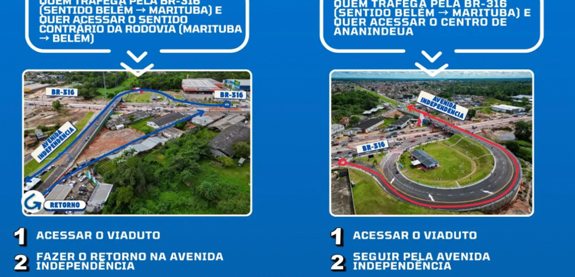 Detran fará ação educativa para orientar motoristas sobre tráfego no novo viaduto da BR