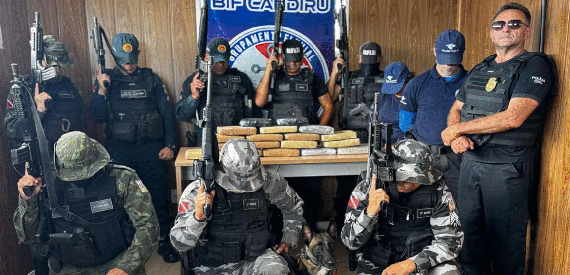 Fiscalização da Base Candiru apreende mais de 22kg de entorpecentes em Óbidos