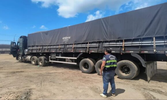 Em Marabá, 18 toneladas de farinha de mandioca são apreendidas