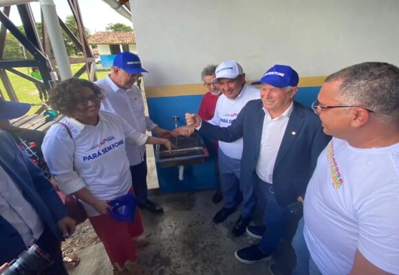 Unidades de abastecimento de água são entregues no Marajó pelo Estado e o Governo Federal
