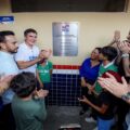 Helder entrega escola em Colares