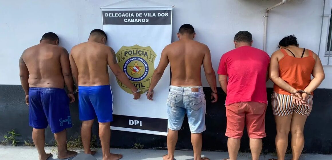 Em Barcarena, seis suspeitos de extorsão com ‘taxa do crime’ para empresários são presos