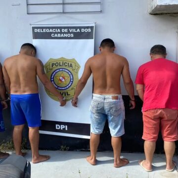 Em Barcarena, seis suspeitos de extorsão com ‘taxa do crime’ para empresários são presos