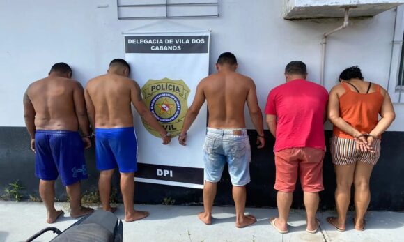 Em Barcarena, seis suspeitos de extorsão com ‘taxa do crime’ para empresários são presos