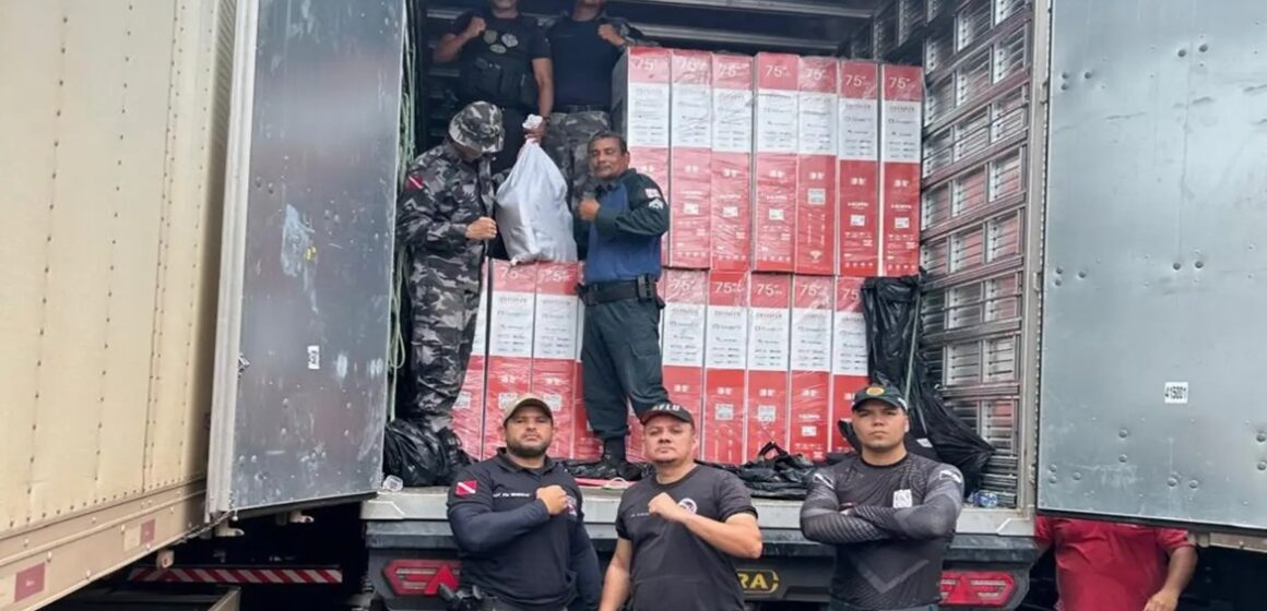 Em uma semana, mais de uma tonelada de entorpecentes é apreendida pela Base Fluvial Antônio Lemos no Marajó