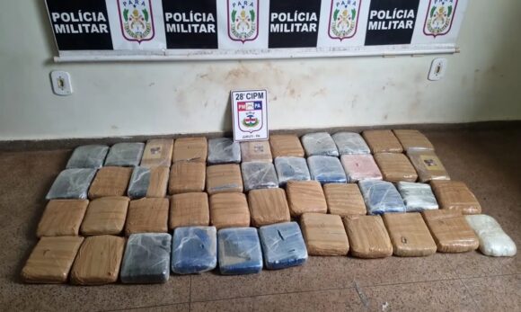 Em Juruti, polícia apreende quase 50 kg de drogas