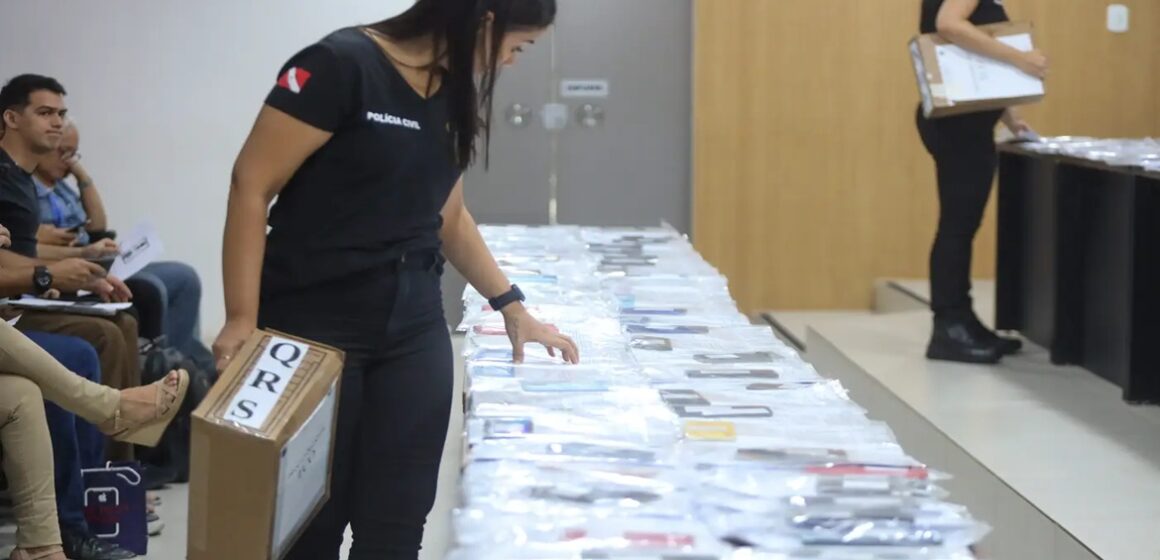 Polícia Civil do Pará devolve aos devidos donos, 200 celulares recuperados