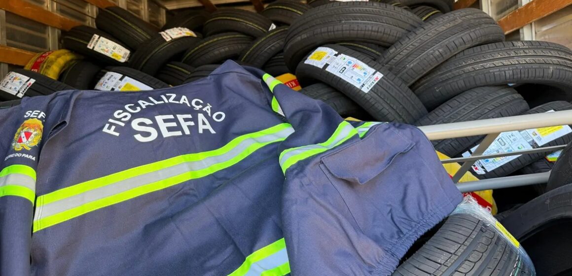 Pneus e motores de kart por irregularidades fiscais são apreendidos no Pará