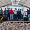 Renato Ogawa acompanha ação social na Ilha das Onças