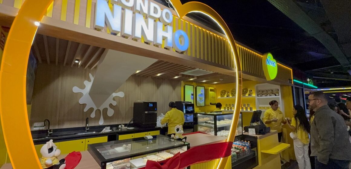Ninho abre sua primeira loja física global no aeroporto de São Paulo