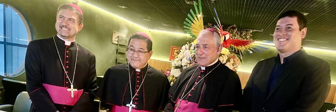 Arcebispo Coadjutor da Arquidiocese de Belém marca presença no Amazon VIP Lounge