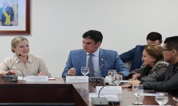 Elcione reúne com ministra-chefe da Secretaria de Relações Institucionais