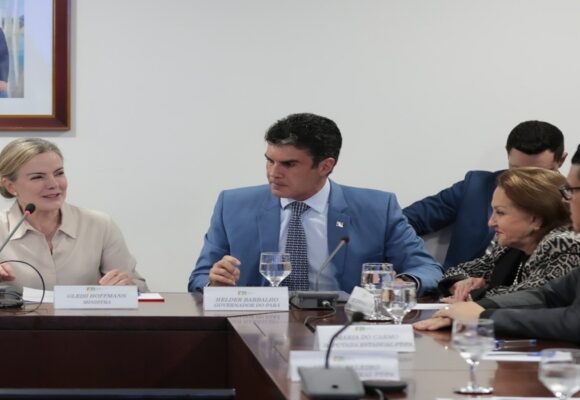 Elcione reúne com ministra-chefe da Secretaria de Relações Institucionais