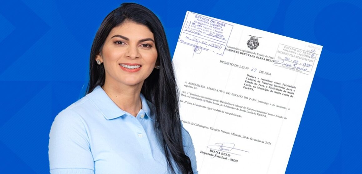 Diana Belo anuncia aprovação de projeto para povo de Santa Luzia do Pará