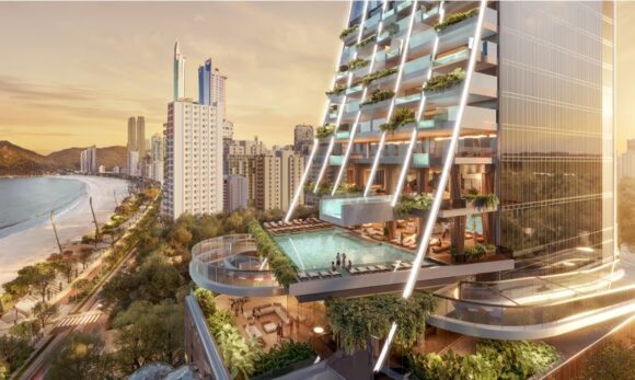 Senna Tower, em Balneário Camboriú (SC), terá apartamentos de até R$ 300 milhões