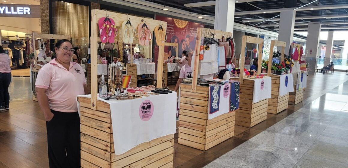 Feirinha das Mães no Shopping Metrópole Ananindeua tem opções artesanais de presentes