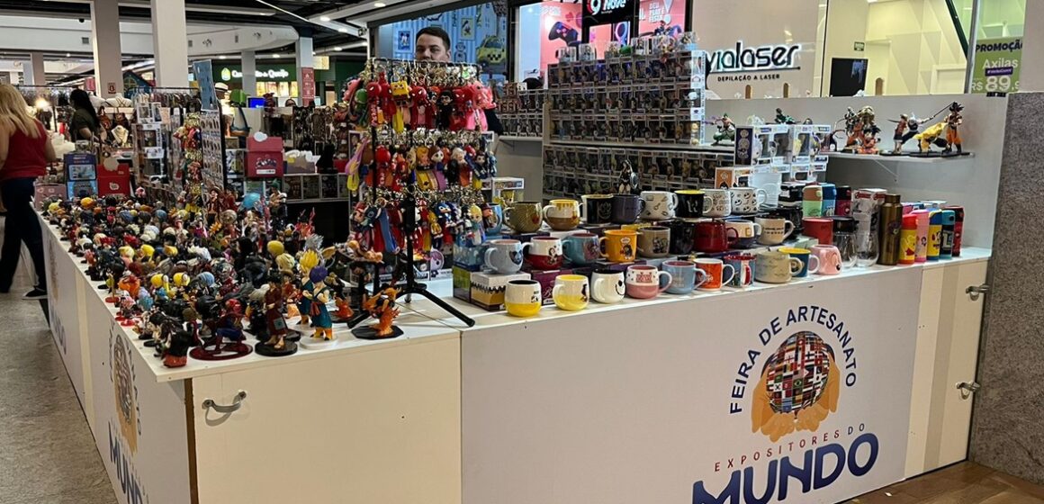 Feira Artesanato Expositores do Mundo leva cultura e diversidade ao Shopping Metrópole Ananindeua