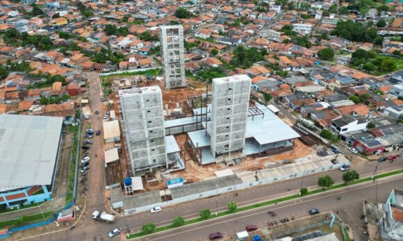 Novo Hospital Regional de Tucuruí avança com 30% das obras concluídas