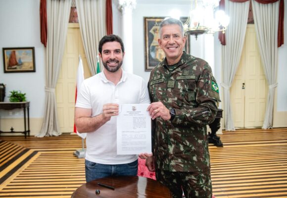 Belém lança programa “Adote uma Praça” com Exército como primeiro parceiro