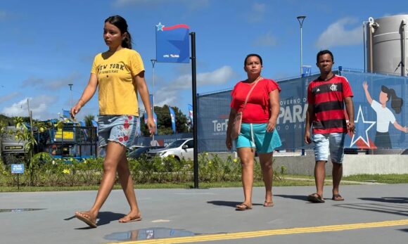 Usina da Paz em Benevides atrai centenas em primeiro dia de funcionamento