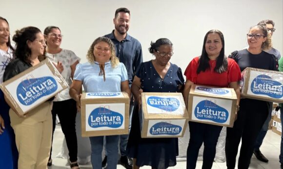 Fundação Cultural do Pará amplia acervo de 11 bibliotecas em São Domingos do Araguaia