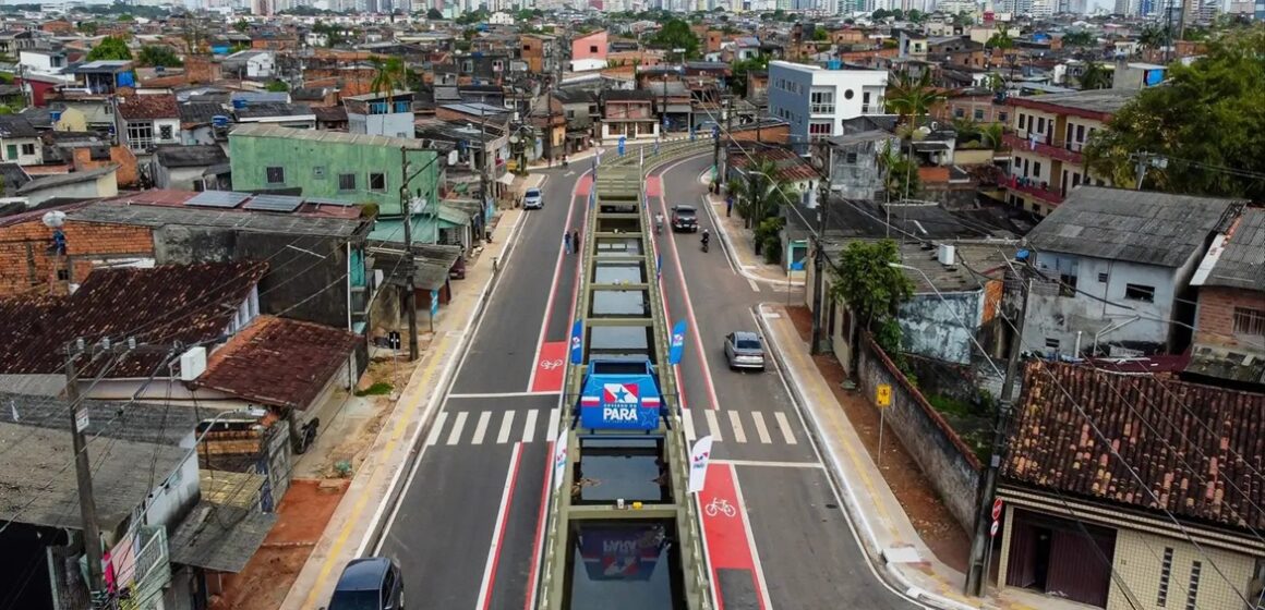 Obras de saneamento em Belém beneficiam mais de 500 mil pessoas às vésperas da COP 30