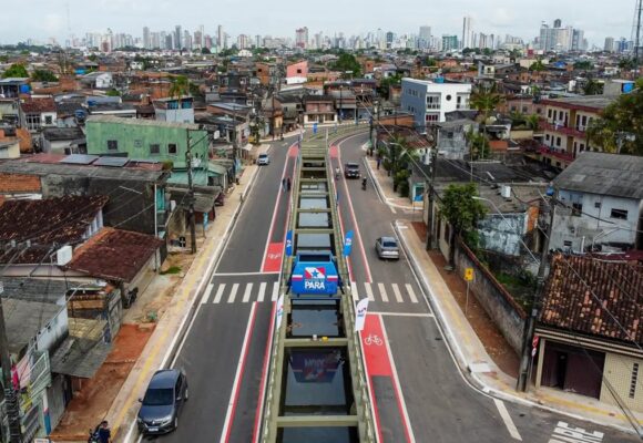 Obras de saneamento em Belém beneficiam mais de 500 mil pessoas às vésperas da COP 30