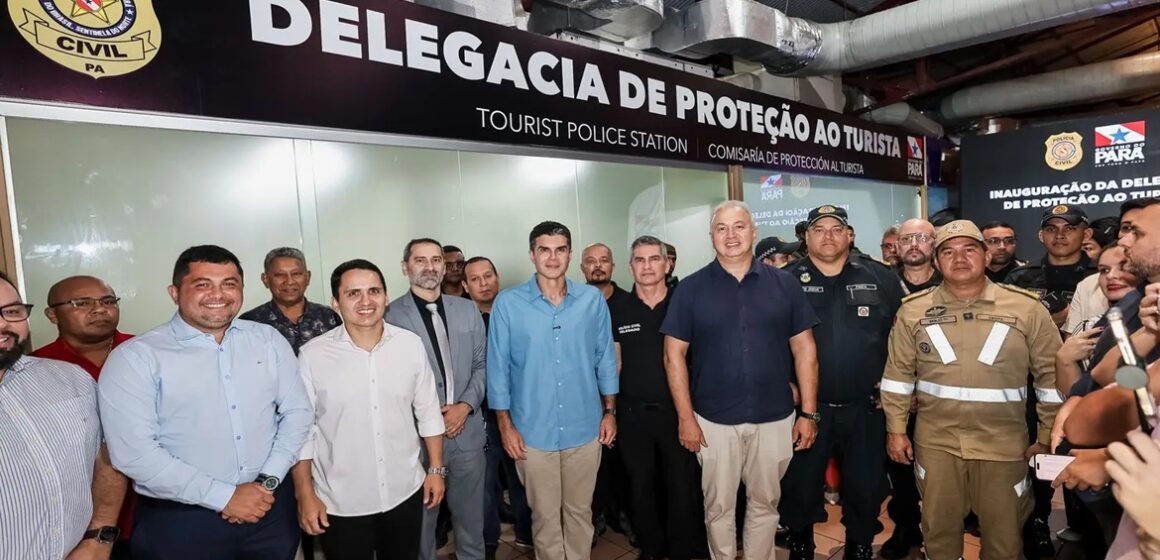Pará inaugura Delegacia de Proteção ao Turista e reforça armamento da Polícia Civil